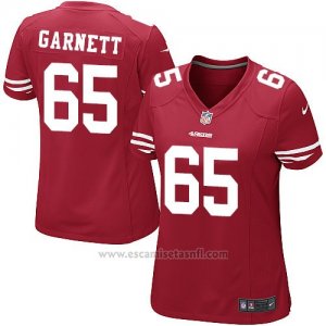 Camiseta San Francisco 49ers Garnett Rojo Nike Game NFL Mujer