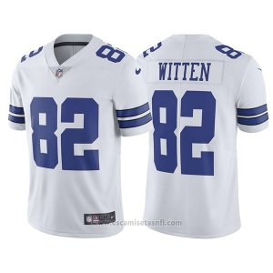 Camiseta NFL Limited Hombre Dallas Cowboys 82 Jason Witten Blanco Vapor Untouchable