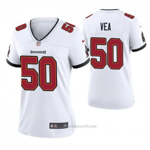 Camiseta NFL Game Tampa Bay Buccaneers Vita Vea Blanco2