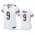 Camiseta NFL Game Mujer Chicago Bears Nick Foles Blanco