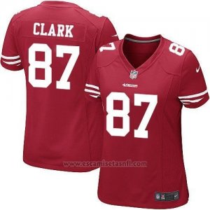 Camiseta San Francisco 49ers Clark Rojo Nike Game NFL Mujer