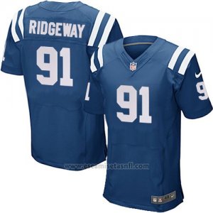 Camiseta Indianapolis Colts Ridgeway Azul 2016 Nike Elite NFL Hombre