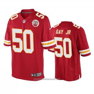 Camiseta NFL Game Kansas City Chiefs Willie Gay Jr. Rojo