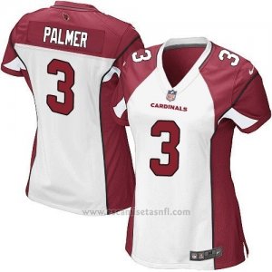 Camiseta Arizona Cardinals Palmer Blanco Rojo Nike Game NFL Mujer