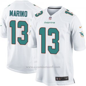 Camiseta Miami Dolphins Marino Blanco Nike Game NFL Hombre