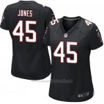 Camiseta Atlanta Falcons Jones Negro Nike Game NFL Mujer