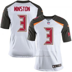 Camiseta Tampa Bay Buccaneers Winston Blanco Nike Elite NFL Hombre
