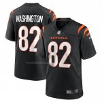 Camiseta NFL Game Cincinnati Bengals Scotty Washington Negro