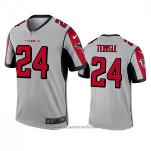 Camiseta NFL Legend Atlanta Falcons A.j. Terrell Inverted Gris