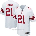 Camiseta NFL Limited Hombre San Francisco 49ers 21 Collins Blanco