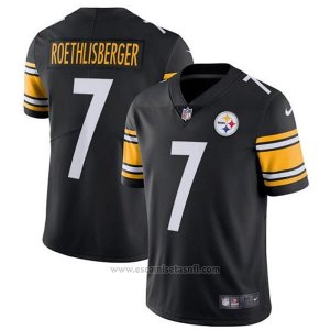 Camiseta NFL Limited Hombre Pittsburgh Steelers 7 Roethlisberger Negro