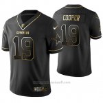 Camiseta NFL Limited Hombre Dallas Cowboys Amari Cooper Golden Edition Negro