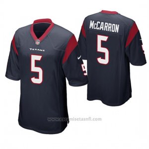 Camiseta NFL Game Hombre Houston Texans Aj Mccarron Azul