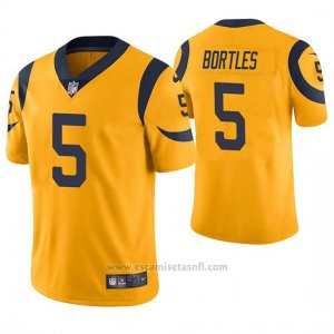 Camiseta NFL Limited Hombre St Louis Rams Blake Bortles Oro Color Rush