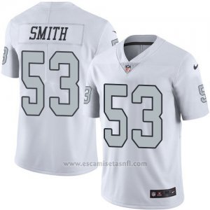 Camiseta Oakland Raiders Smith Blanco Nike Legend NFL Hombre3