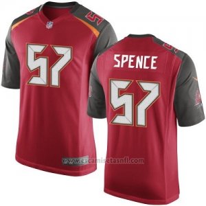 Camiseta Tampa Bay Buccaneers Spence Rojo Nike Game NFL Nino2