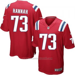 Camiseta New England Patriots Hannah Rojo Nike Game NFL Hombre
