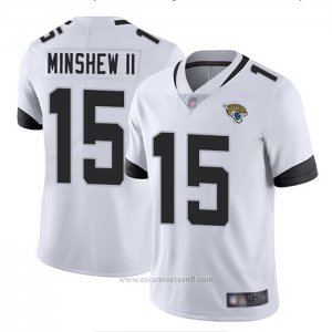 Camiseta NFL Game Jacksonville Jaguars 15 Gardner Minshew II Blanco