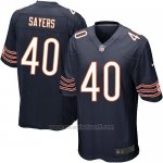 Camiseta Chicago Bears Sayers Blanco Negro Nike Game NFL Hombre