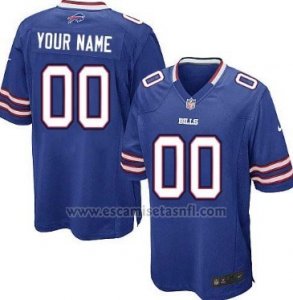 Camisetas NFL Limited Hombre Buffalo Bills Personalizada Azul