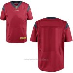 Camiseta Houston Texans Rojo Nike Gold Elite NFL Hombre