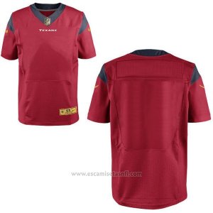 Camiseta Houston Texans Rojo Nike Gold Elite NFL Hombre