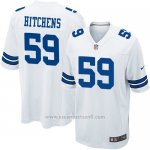 Camiseta Dallas Cowboys Hitchens Blanco Nike Game NFL Nino
