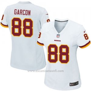 Camiseta Washington Redskins Garcon Blanco Nike Game NFL Mujer