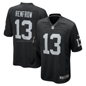 Camiseta NFL Game Las Vegas Raiders Hunter Renfrow Negro