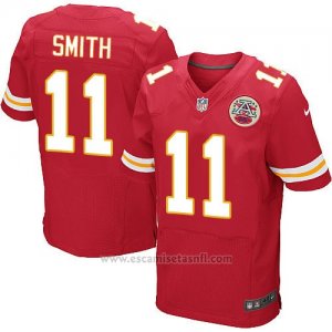 Camiseta Kansas City Chiefs Smith Rojo Nike Elite NFL Hombre