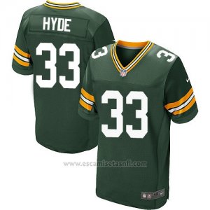 Camiseta Green Bay Packers Hyde Verde Nike Elite NFL Hombre