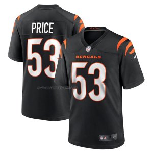 Camiseta NFL Game Cincinnati Bengals Billy Price Negro