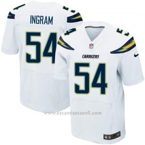 Camiseta San Diego Chargers Ingram Blanco Nike Elite NFL Hombre