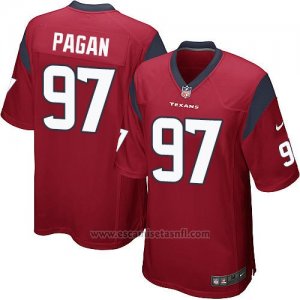 Camiseta Houston Texans Pagan Rojo Nike Game NFL Hombre