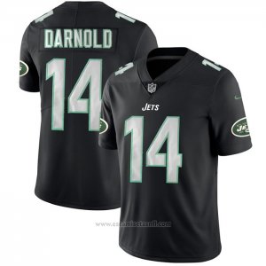 Camiseta NFL Limited New York Jets Darnold Black Impact