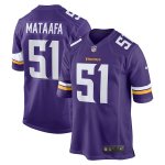 Camiseta NFL Game Minnesota Vikings Hercules Mataafa Violeta