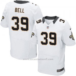 Camiseta New Orleans Saints Bell Blanco 2016 Nike Elite NFL Hombre