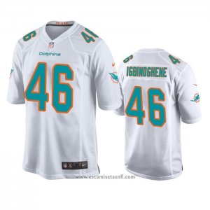 Camiseta NFL Game Miami Dolphins Noah Igbinoghene Blanco