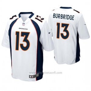 Camiseta NFL Game Hombre Denver Broncos Aaron Burbridge Blanco