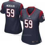 Camiseta Houston Texans Mercilus Negro Nike Game NFL Mujer