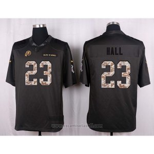 Camiseta Washington Redskins Hall Apagado Gris Nike Anthracite Salute To Service NFL Hombre