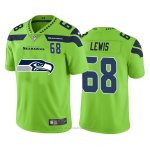 Camiseta NFL Limited Seattle Seahawks Lewis Big Logo Number Verde