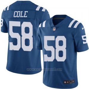 Camiseta Indianapolis Colts Cole Azul Nike Legend NFL Hombre