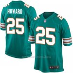 Camiseta Miami Dolphins Howard Verde Oscuro Nike Game NFL Hombre