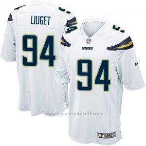 Camiseta San Diego Chargers Liuget Blanco Nike Game NFL Nino