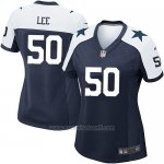 Camiseta Dallas Cowboys Lee Negro Blanco Nike Game NFL Mujer