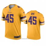 Camiseta NFL Legend Minnesota Vikings Troy Dye Inverted Oro