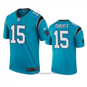 Camiseta NFL Legend Carolina Panthers Seth Roberts Azul Color Rush