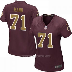 Camiseta Washington Redskins Mann Marron Nike Game NFL Mujer