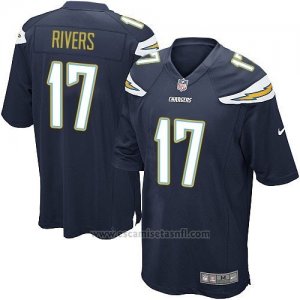 Camiseta San Diego Chargers Rivers Negro Nike Game NFL Nino